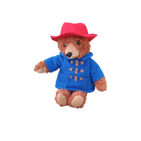 Tottoy Other - Tottoy Paddington Teddy Bear 10" Plush Stuffed Animal with Blue Coat Red Hat